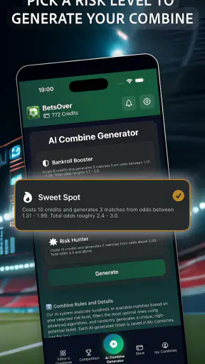 BetsOver - Betting Tips screenshot