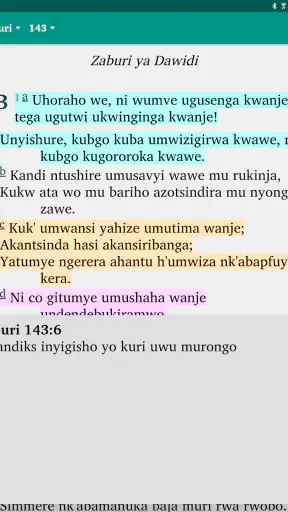 Bibiliya Yera mu kirundi screenshot