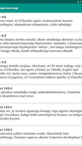 Bibiliya Yera mu kirundi screenshot