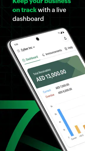 Billing Management with Zoho screenshot