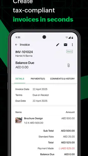 Billing Management with Zoho screenshot