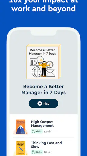 Blinkist: ملخصات يومية screenshot