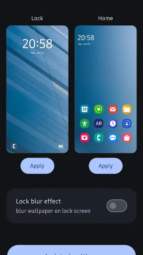 BlurWall: blur wallpaper screenshot