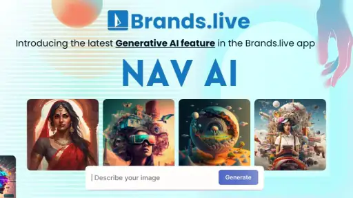 Brands.live - Pic Editing tool screenshot