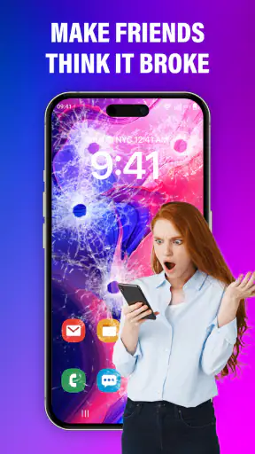 Broken Screen - Funny Prank screenshot