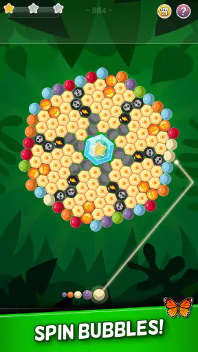 Bubble Cloud: Spinning Match-3 screenshot