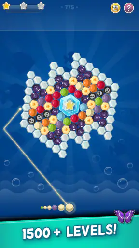 Bubble Cloud: Spinning Match-3 screenshot