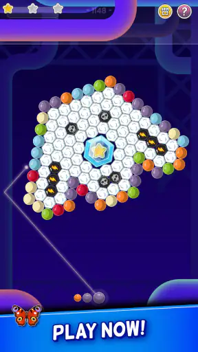 Bubble Cloud: Spinning Match-3 screenshot