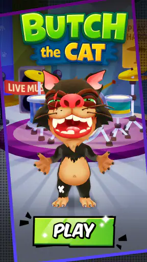 Butch the Cat: Buddy Pet Games screenshot