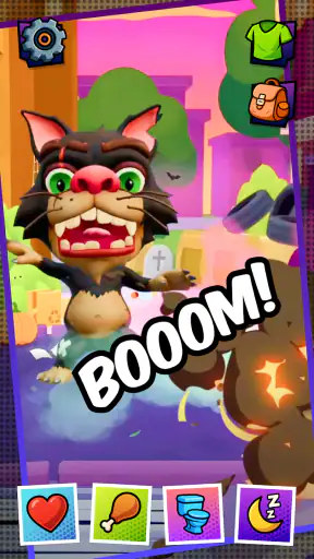 Butch the Cat: Buddy Pet Games screenshot