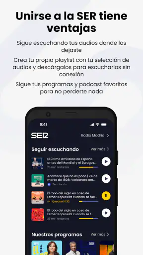 Cadena SER Radio screenshot