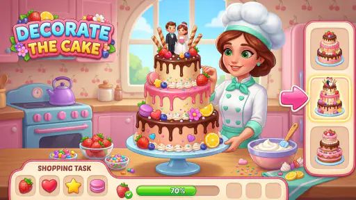Cake Maker: Cake Baking Games screenshot