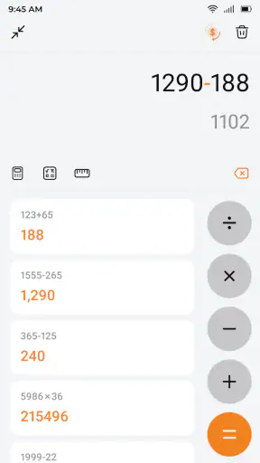 Calculator screenshot