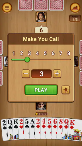 Call Break Lakdi - Online Tash screenshot