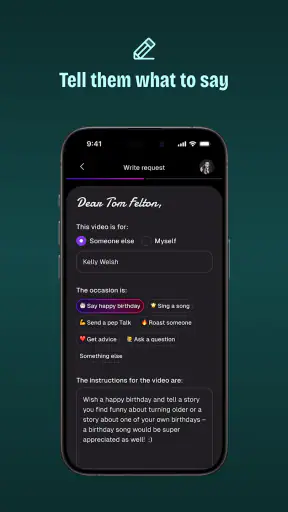 Cameo - Personal celeb videos screenshot