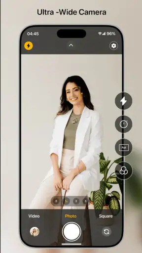 Camera phone 15 Pro Max OS 17 screenshot