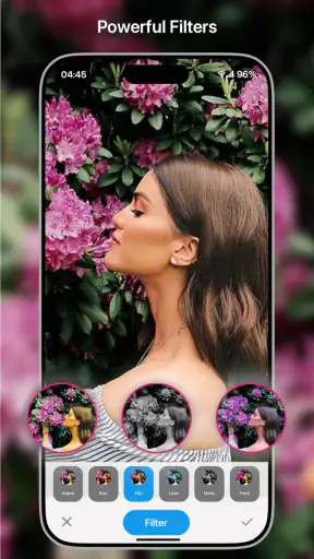 Camera phone 15 Pro Max OS 17 screenshot