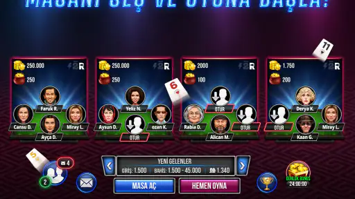 Can Okey - Online Çanak Okey screenshot