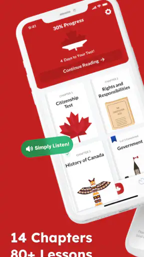 Canadian Citizenship Test 2026 screenshot