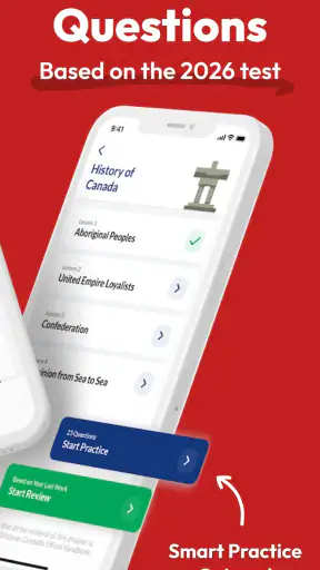 Canadian Citizenship Test 2026 screenshot