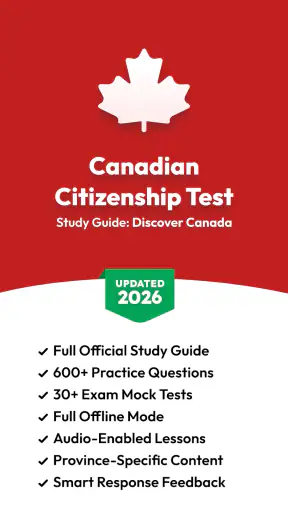 Canadian Citizenship Test 2026 screenshot