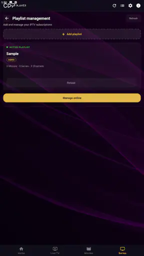 Cap Player screenshot