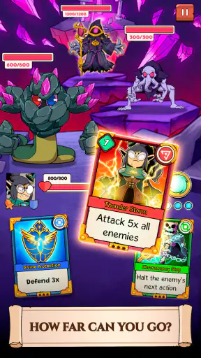 Card Guardians Roguelike Games screenshot