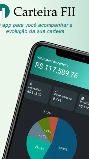 Carteira FII screenshot