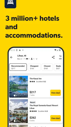 Cheapflights: Flights & Hotels screenshot