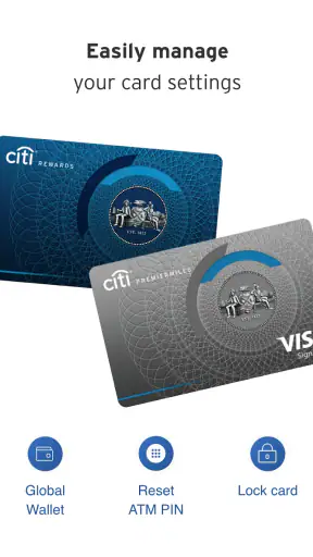 Citibank UAE screenshot