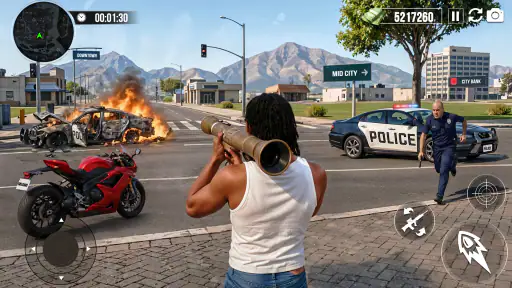 City Gangster Game Miami Mafia screenshot