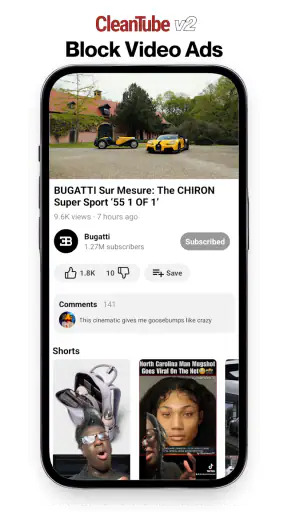 CleanTube - No Ad Videos screenshot