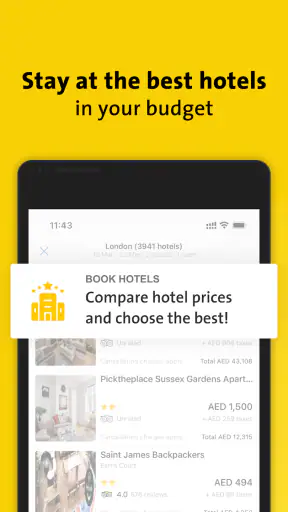 Cleartrip ME Flights, Hotels screenshot