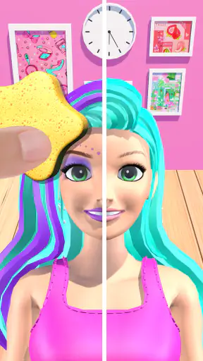 Color Reveal Suprise Doll Game screenshot
