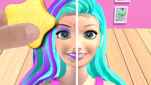 Color Reveal Suprise Doll Game screenshot