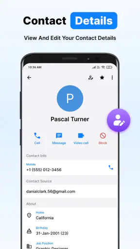 Contacts: Phone Calls & Dialer screenshot