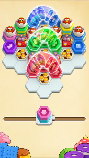Cooking Blast 3D : Hexa Match screenshot