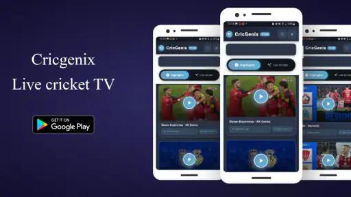 Cricgenix: Live cricket TV screenshot