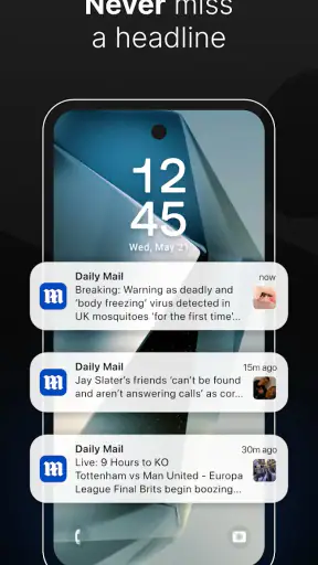 Daily Mail: Breaking News Live screenshot