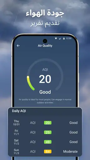 DailyWeather: توقعات الطقس screenshot