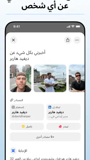 Deepsearch AI Search Assistant screenshot