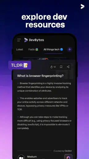 AI news for devs: DevBytes screenshot