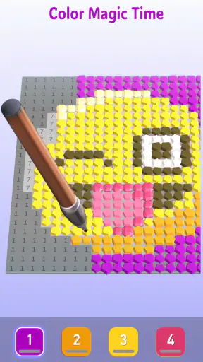 Diamond Painting ASMR Coloring screenshot