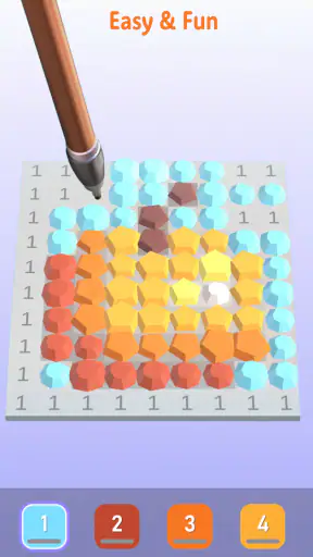 Diamond Painting ASMR Coloring screenshot