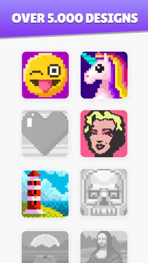 Diamond Painting ASMR Coloring screenshot