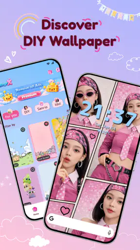 DIY Wallpaper Photo Collage screenshot