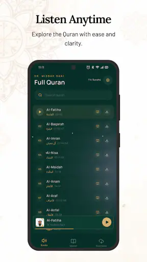 Dr. Misbah Sani Full Quran screenshot