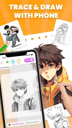 Draw Anime - AR Tracing App screenshot