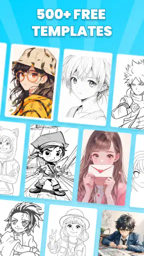 Draw Anime - AR Tracing App screenshot