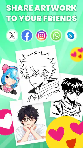 Draw Anime - AR Tracing App screenshot